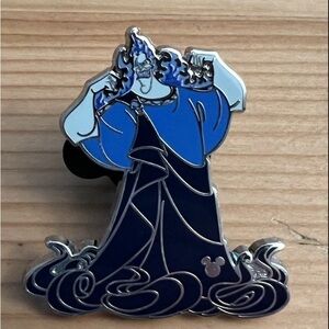 Disney Hades Pin with Blue Flames
